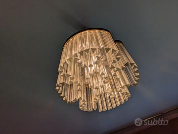 Lampadario vetro murano