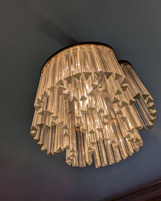 Lampadario vetro murano