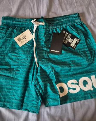 Costume pantaloncino Dsquared2 uomo verde
