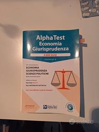 Alpha Test Economia Giusrisprudenza