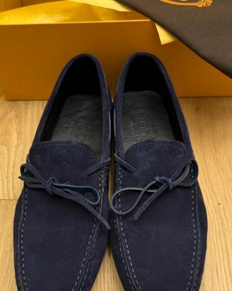 Tod’s Mocassini Uomo suede bluette42 OTTIMI