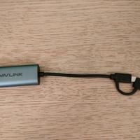 adattatore ethernet 2.5 gbps usb