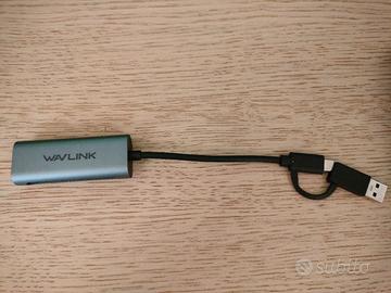 adattatore ethernet 2.5 gbps usb