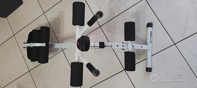ab track macchina per addominali, gambe