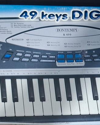 Tastiera digitale Bontempi B499