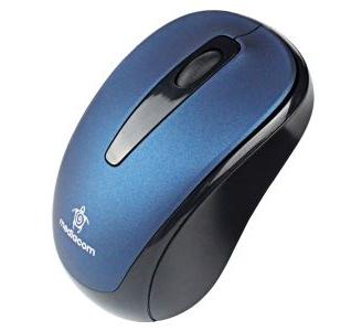 Mouse Ottico Wireless Mediacom Blu/Nero