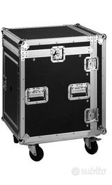 Flight case per mixer + 6 unità rack