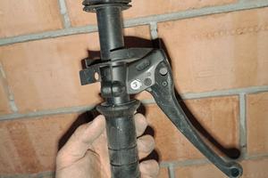 comando cambio piaggio ape 50 tubo sterzo nos