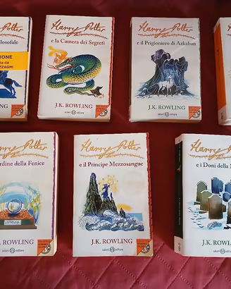 SAGA COMPLETA HARRY POTTER Edizione BES Salani 