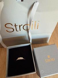 Anello oro bianco 18kt