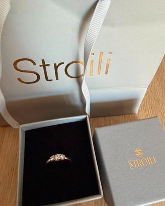 Anello oro bianco 18kt