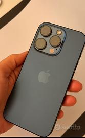 iPhone 15 Pro 128GB – Come nuovo + vetro e cover