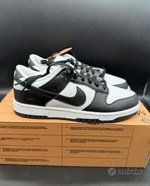 Nike Dunk Low Nere e Bianche 35 Nuove