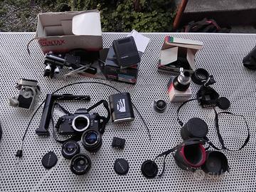 lotto macchina fotografica pentax lx