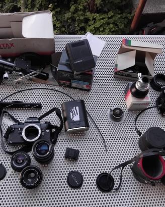 lotto macchina fotografica pentax lx