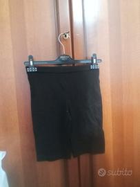 Leggings neri corti