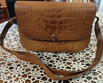 borsa a tracolla in pelle Cocco Bidente