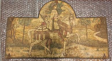 Quadro dipinto su pietra del '700