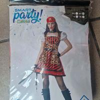 Vestito carnevale corsaro pirata da donna e spada