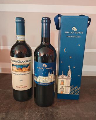 brunello c. giocondo 2018 + mille una notte 2021 