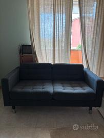 Divano ikea Landskrona a due posti grigio scuro