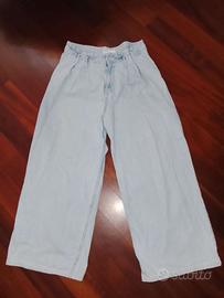 Jeans Denim gamba larga, S