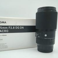 SIGMA 105mm f/2.8 DG DN Macro per Sony USATO