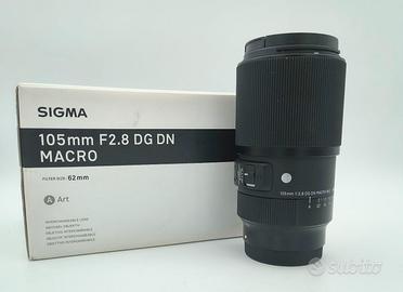 SIGMA 105mm f/2.8 DG DN Macro per Sony USATO