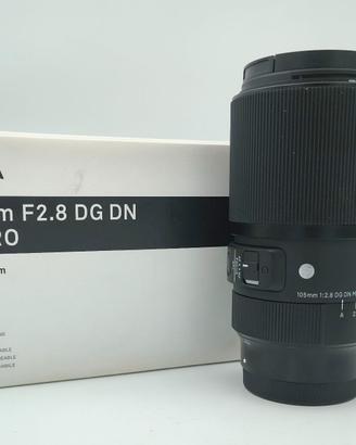 SIGMA 105mm f/2.8 DG DN Macro per Sony USATO