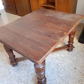 Tavolo antico siciliano estensibile