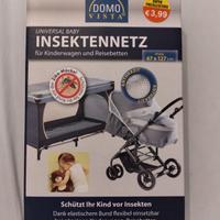 zanzariera per carrozzina o lettino