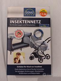 zanzariera per carrozzina o lettino