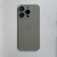 Vetro posteriore iphone 15 pro titanio naturale