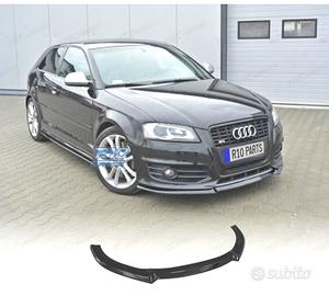 SPOILER LIP AUDI A3 8P 08-13 NERO LUCIDO