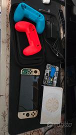Nintwndo switch oled zelda edition