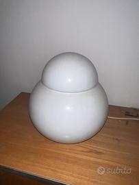 Lampada in vetro Bianca Daruma 28 cm