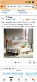 Un letto a castello nuovo
