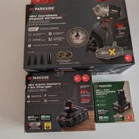 Avvitatore Percussione 350nm 12v Parkside Nuovo