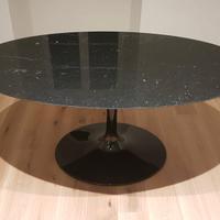 Tavolo Tulip marmo nero marquina tante misure