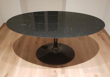 Tavolo Tulip marmo nero marquina tante misure
