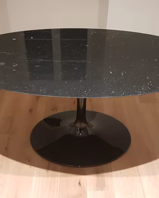 Tavolo Tulip marmo nero marquina tante misure