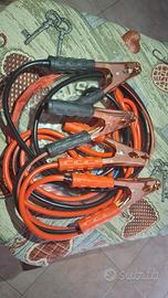 Cavi batteria per moto 120 Ampere lunghezza 2.5mt
