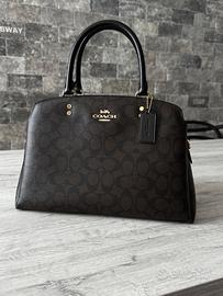 Borsa Coach Lillie Carryall in pelle