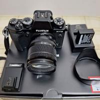 Fuji X-T3 con ottica 18-55