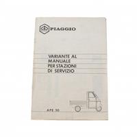 Variante manuale stazione di servizio Piaggio Ape 