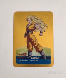 Lamincards Goku SSJ3 Rara - Da Collezione