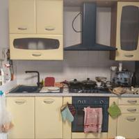 Cucina lineare con accessori in fragranite FRANKE