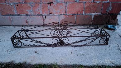 Portavasi in ferro battuto Vintage e decorativo