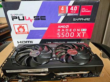 Scheda video AMD Radeon RX 5500 XT