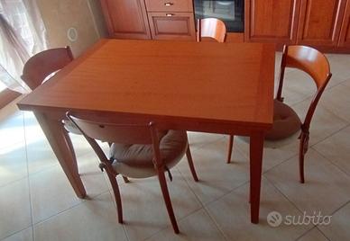 Tavolo Calligaris allungabile con sedie